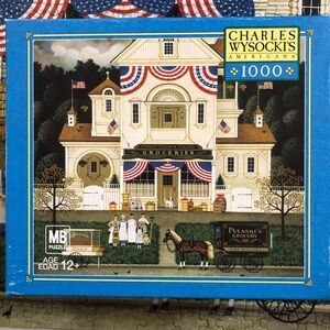 VTG Charles Wysocki “enterprising immigrants” 1000 piece puzzle complete